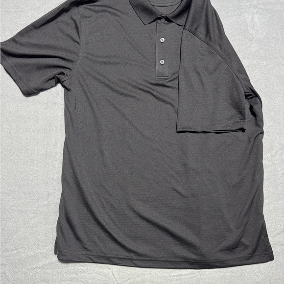 Greg Norman Collection Gray Polo Shirt Classic Design - Picture 3 of 6